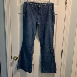 High Waisted Bootcut Jeans
